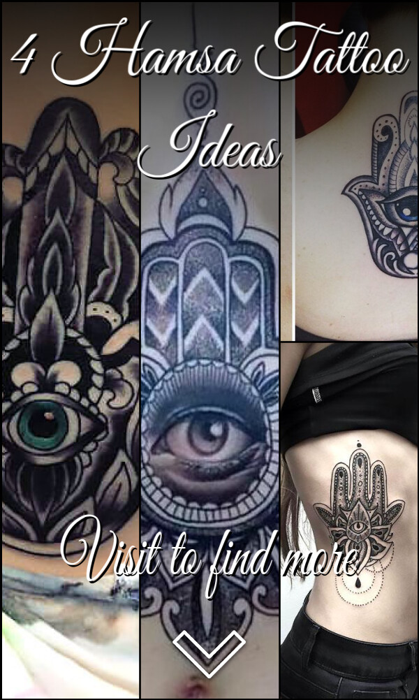 4 Hamsa Tattoo Ideas