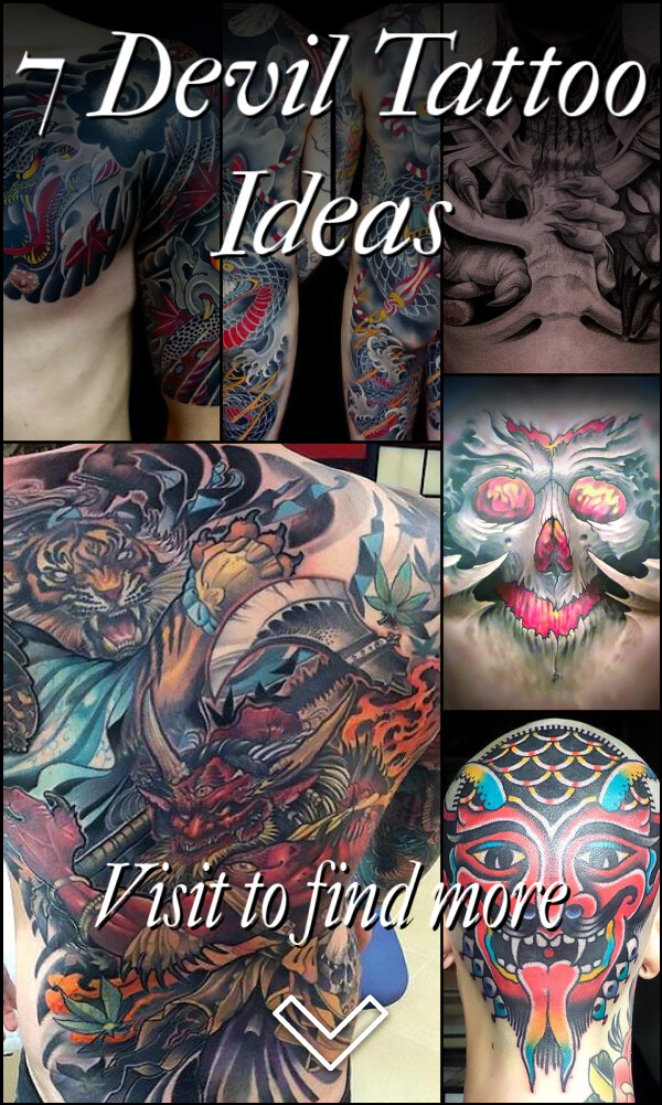 7 Devil Tattoo Ideas