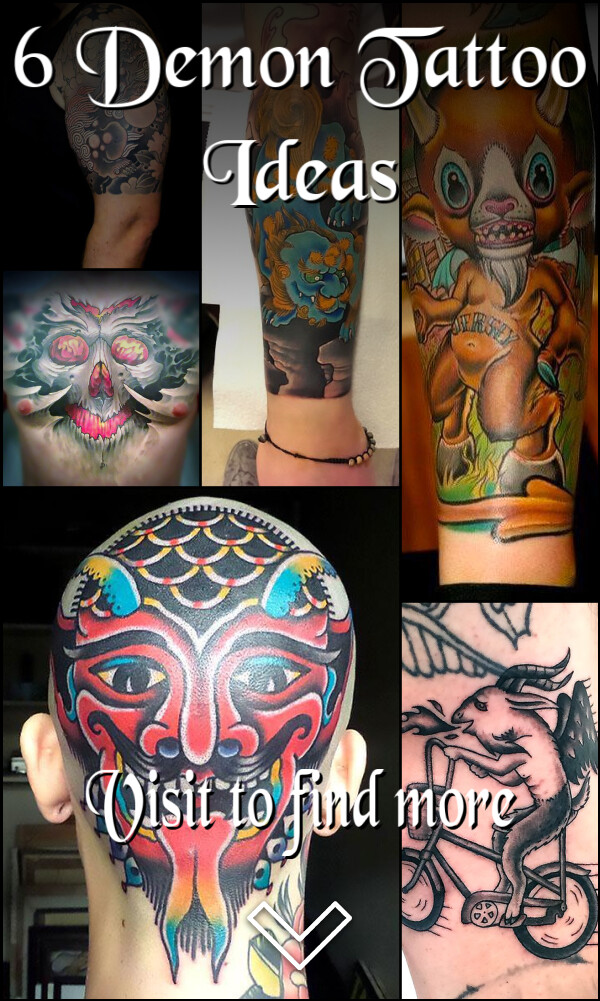 6 Demon Tattoo Ideas