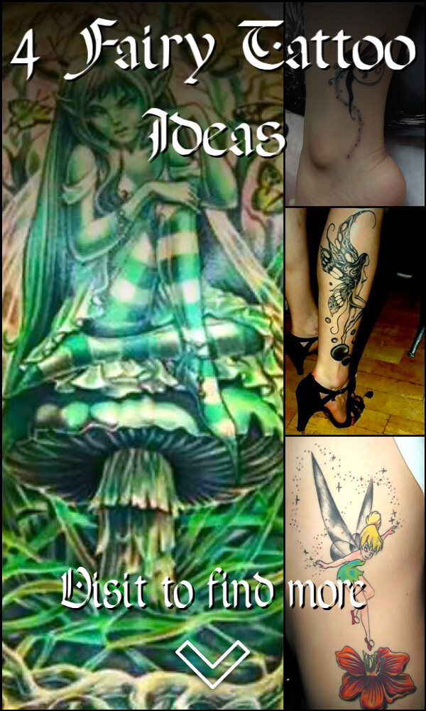 4 Fairy Tattoo Ideas