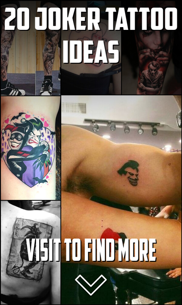20 Joker Tattoo Ideas
