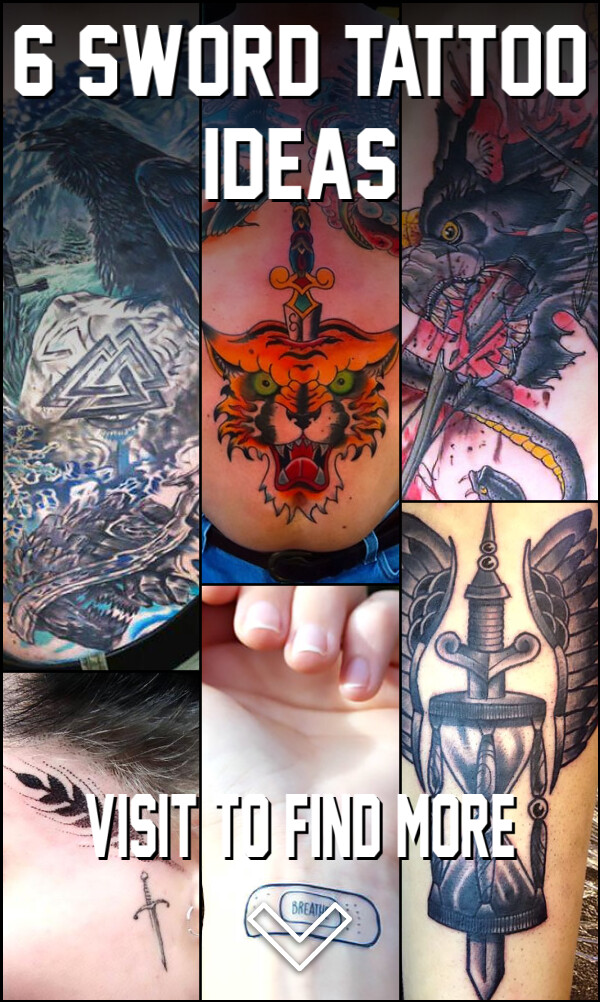6 Sword Tattoo Ideas