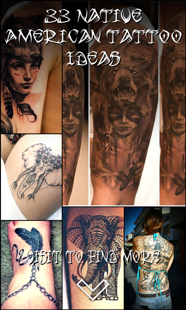 33 Native American Tattoo Ideas
