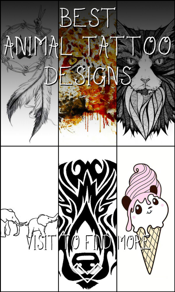 500+ Best Animal Tattoo Designs