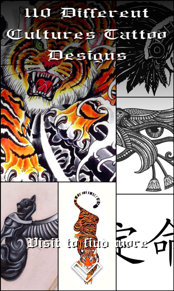 110 Different Cultures Tattoo Designs