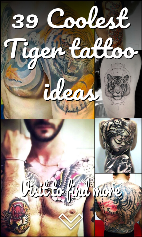 39 Coolest Tiger tattoo ideas