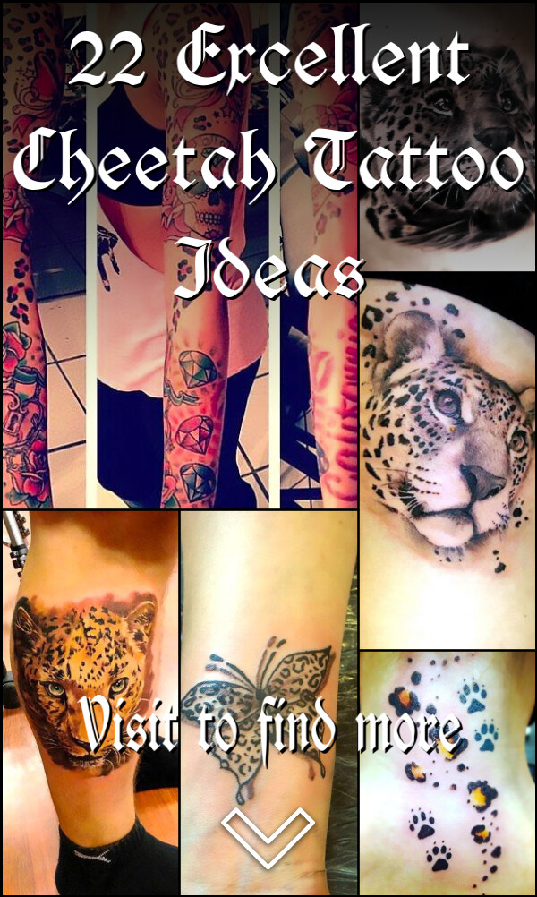 22 Excellent Cheetah Tattoo Ideas