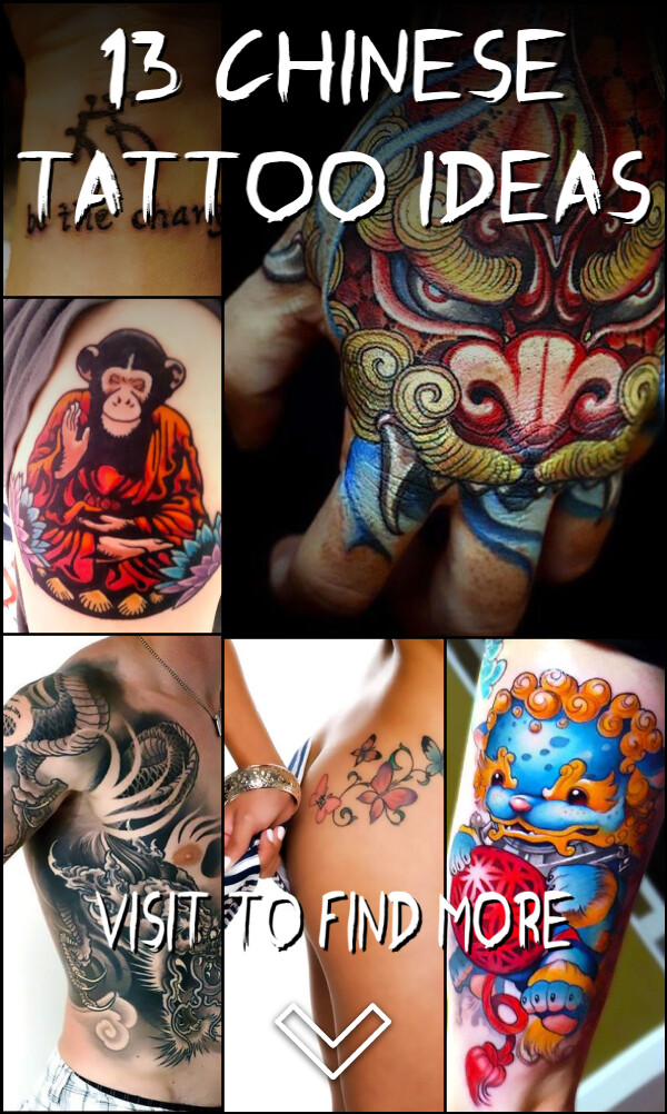 13 Chinese Tattoo Ideas