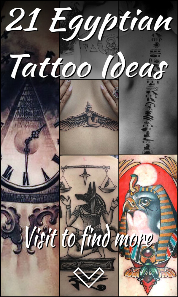 21 Egyptian Tattoo Ideas
