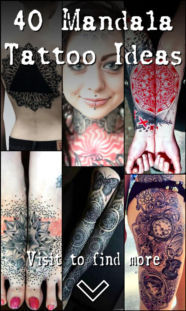40 Mandala Tattoo Ideas