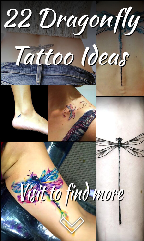 22 Dragonfly Tattoo Ideas