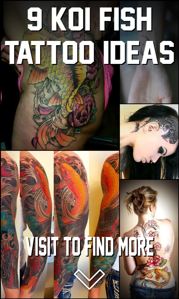 9 Koi Fish Tattoo Ideas