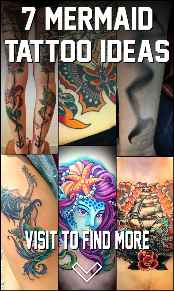 7 Mermaid Tattoo Ideas