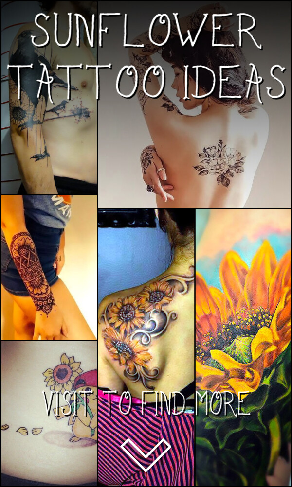 7 Sunflower Tattoo Ideas