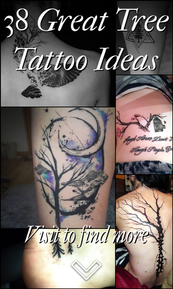 38 Great Tree Tattoo Ideas