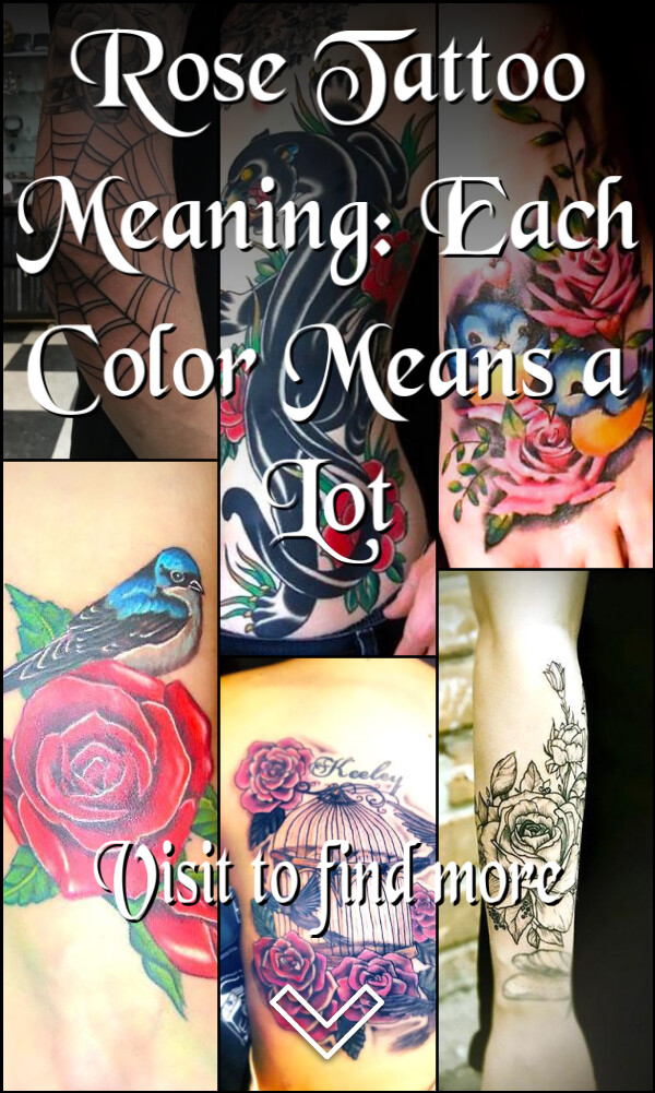 Rose Tattoo Meaning: Each Color Means a Lot