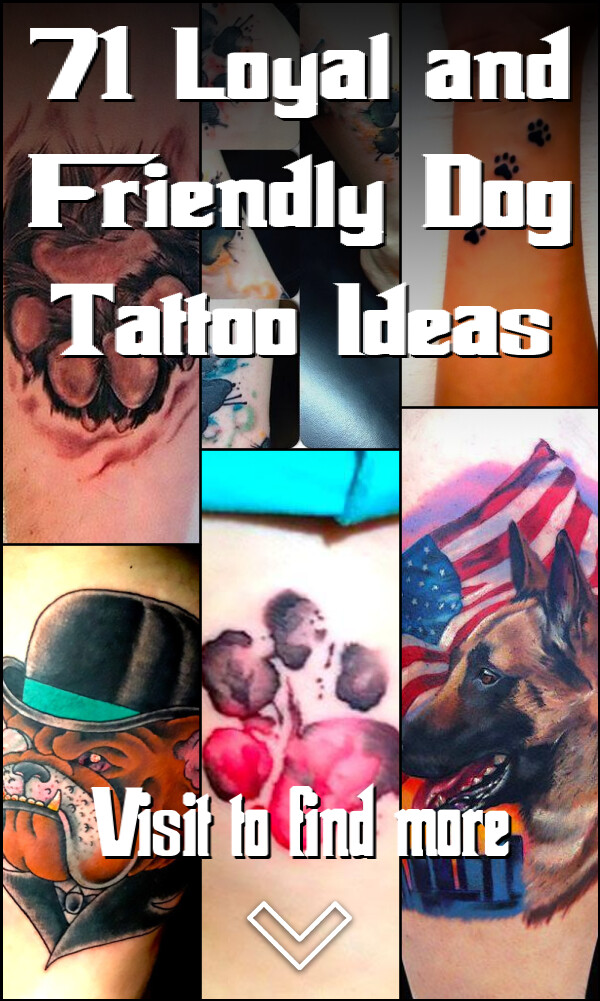 71 Loyal and Friendly Dog Tattoo Ideas