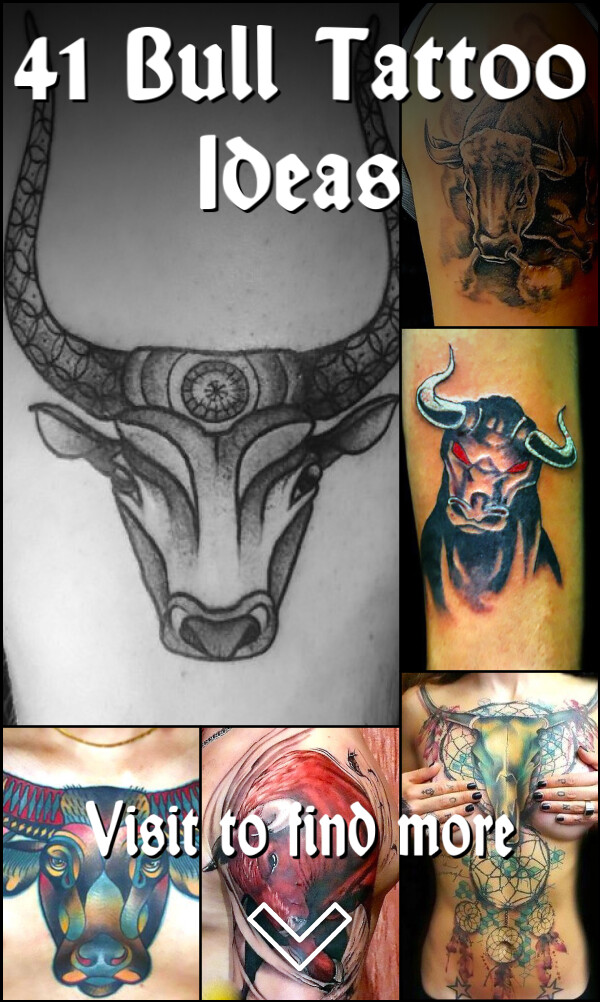 41 Bull Tattoo Ideas