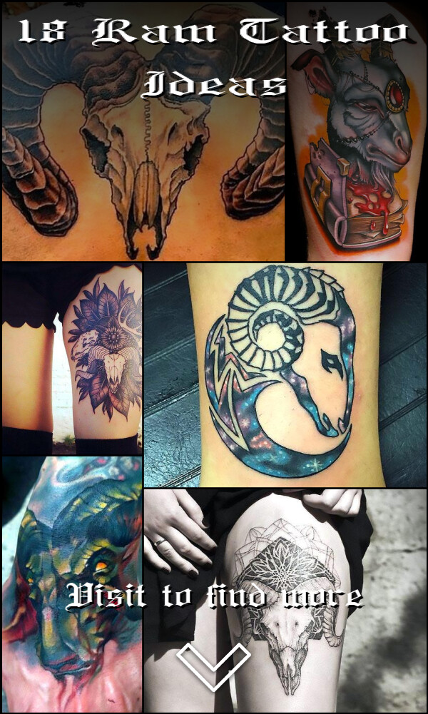 18 Ram Tattoo Ideas