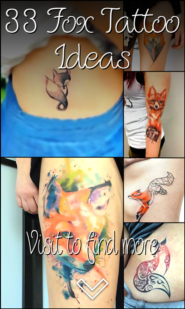 33 Fox Tattoo Ideas