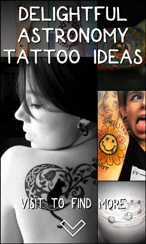 45 Delightful Astronomy Tattoo Ideas