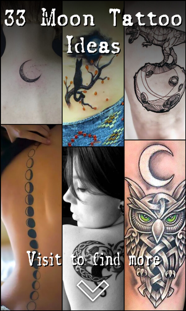 33 Moon Tattoo Ideas