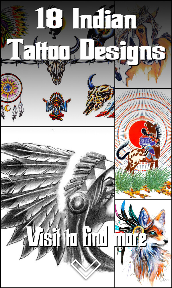 18 Indian Tattoo Designs