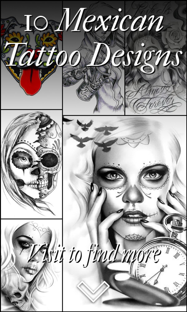 10 Mexican Tattoo Designs