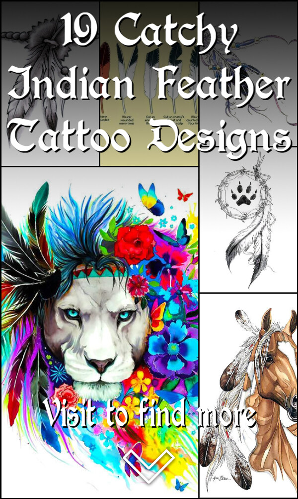 19 Catchy Indian Feather Tattoo Designs