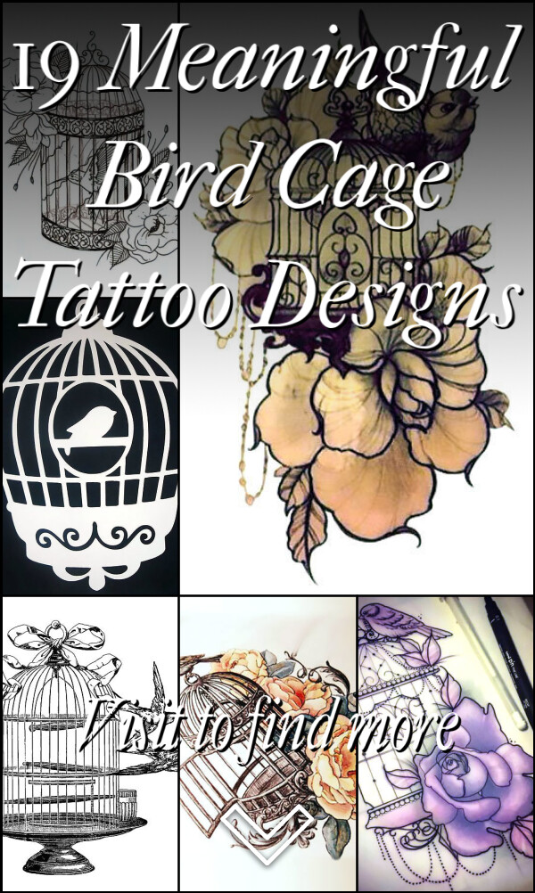 19 Meaningful Bird Cage Tattoo Designs