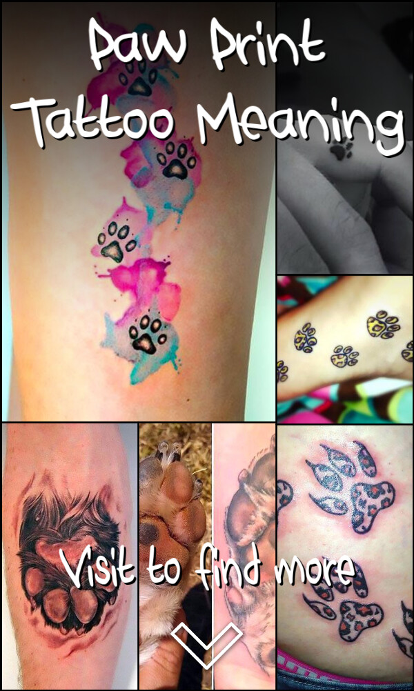 Paw Print Tattoo Meaning