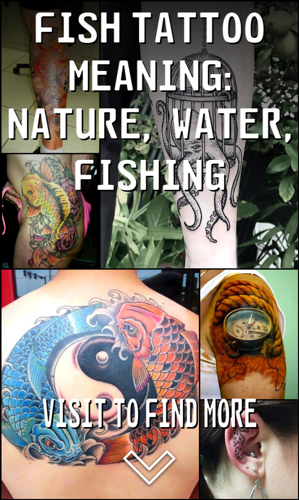 Fish Tattoo Meaning: Nature, Water, Fishing