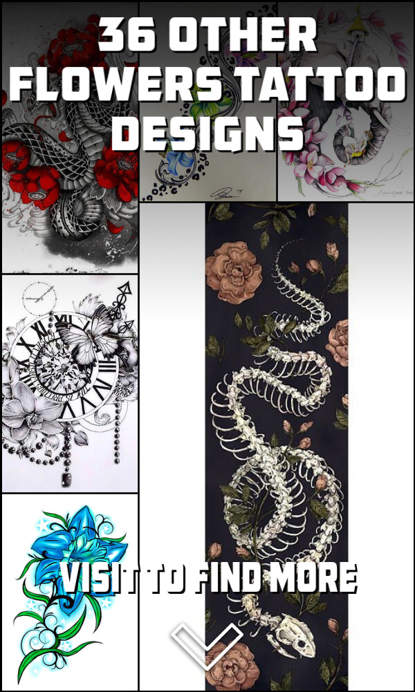 36 Other Flowers Tattoo Designs