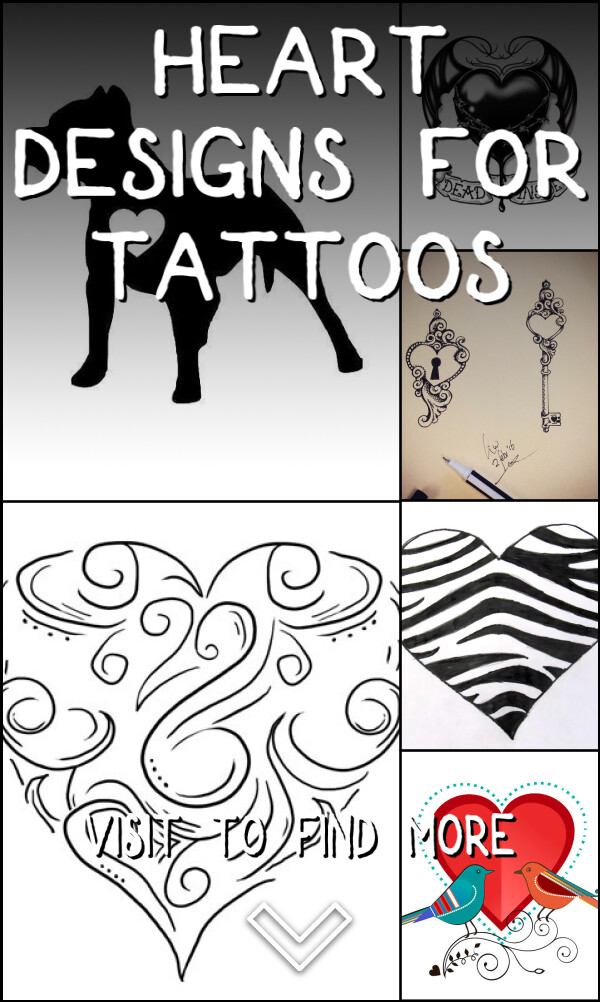 46 Heart Designs for Tattoos 