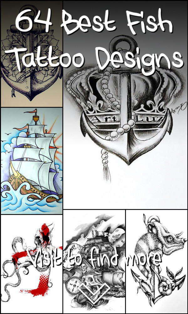 64 Best Fish Tattoo Designs