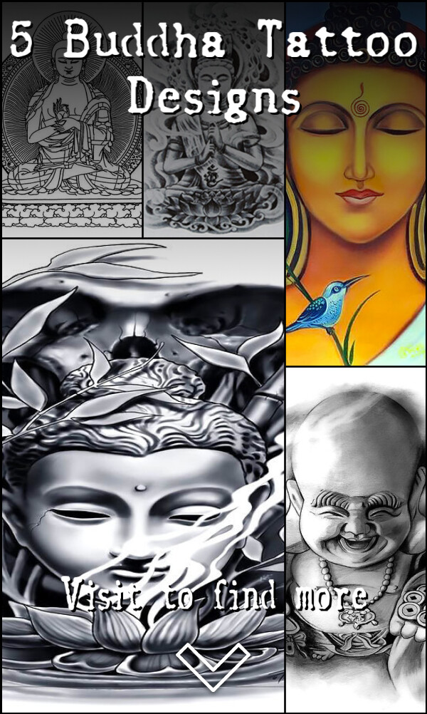 5 Buddha Tattoo Designs