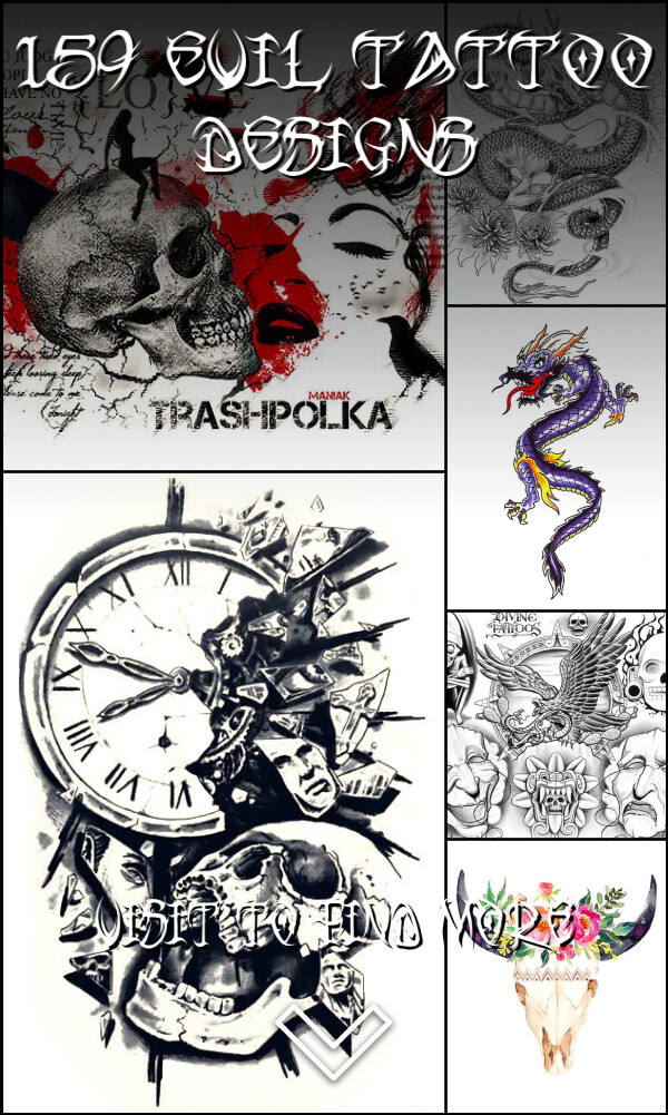 159 Evil Tattoo Designs
