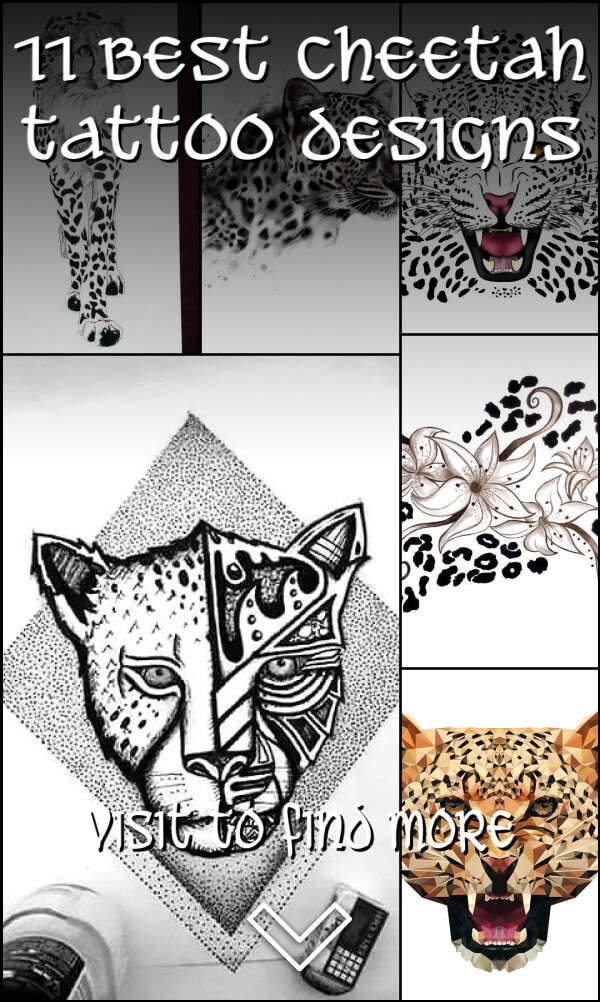 11 Best Cheetah Tattoo Designs