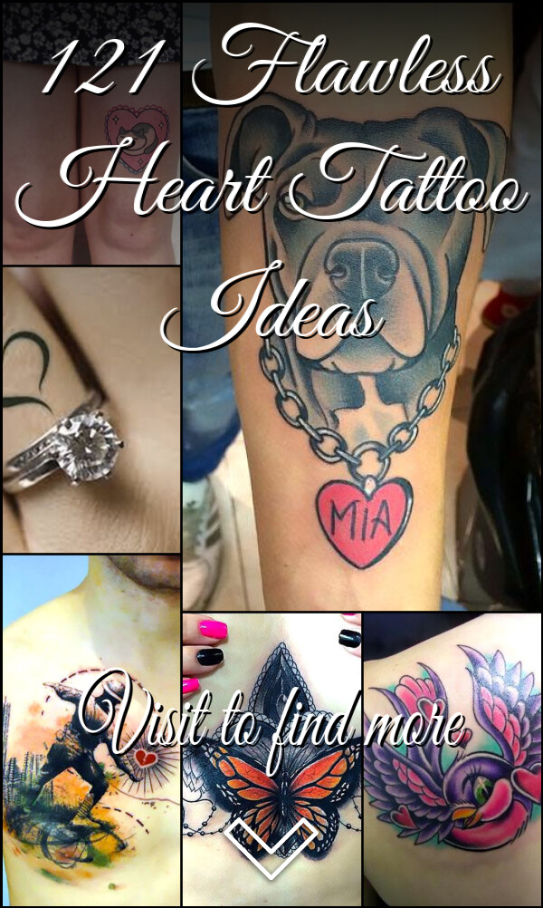 121 Flawless Heart Tattoo Ideas 