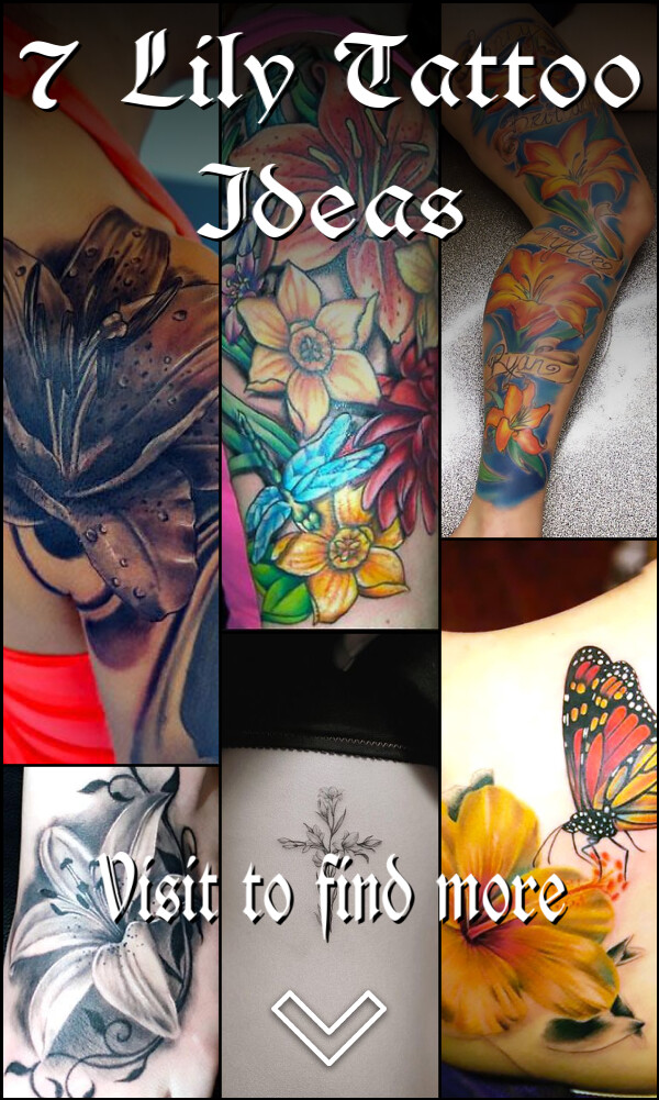 7 Lily Tattoo Ideas
