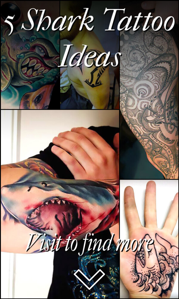 5 Shark Tattoo Ideas