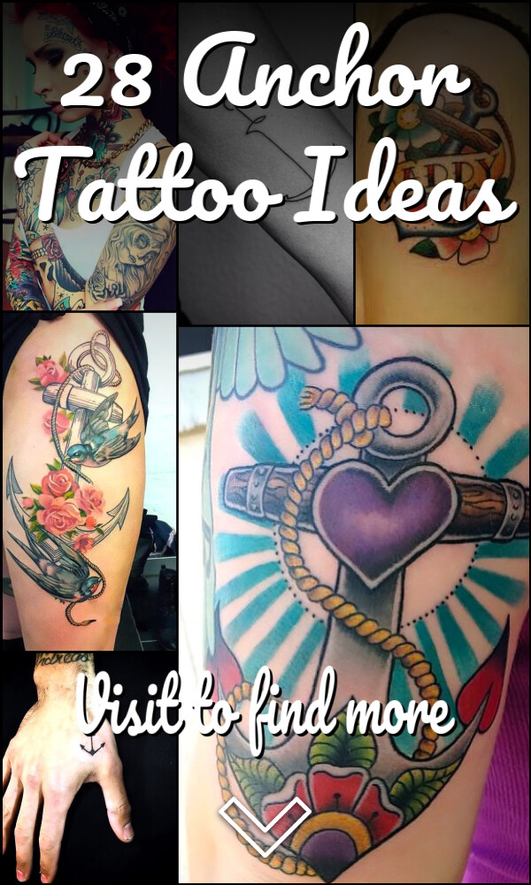 28 Anchor Tattoo Ideas