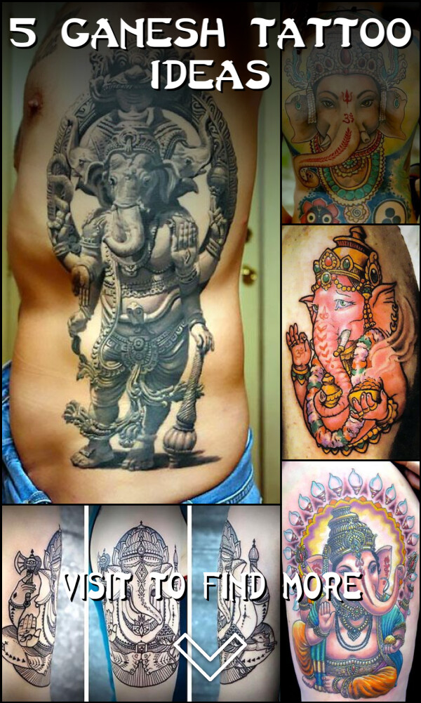 5 Ganesh Tattoo Ideas