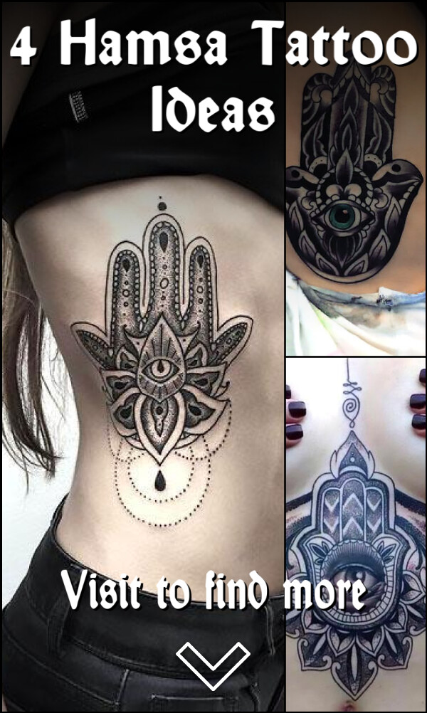 4 Hamsa Tattoo Ideas
