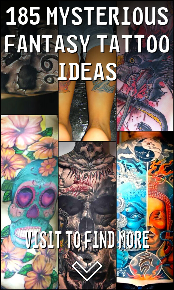 185 Mysterious Fantasy Tattoo Ideas