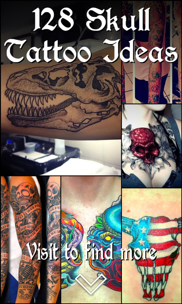 128 Skull Tattoo Ideas