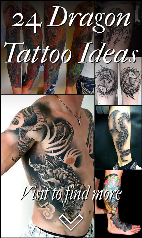 24 Dragon Tattoo Ideas