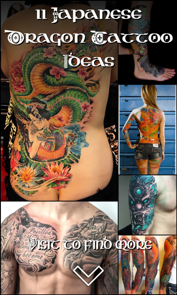 11 Japanese Dragon Tattoo Ideas