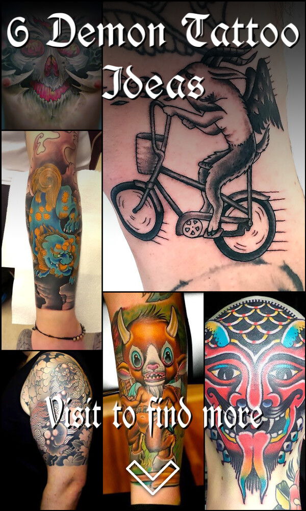 6 Demon Tattoo Ideas