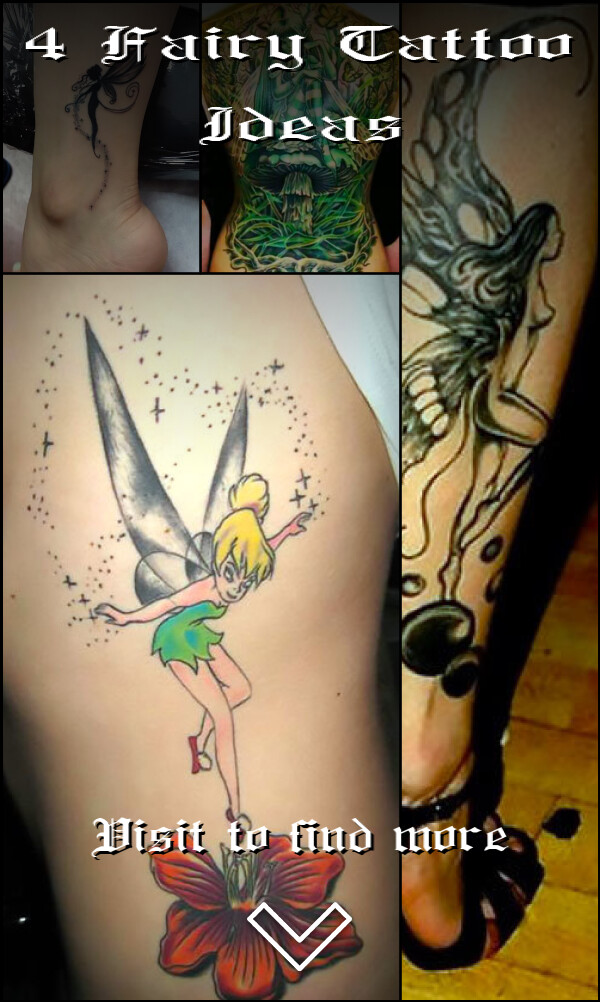 4 Fairy Tattoo Ideas